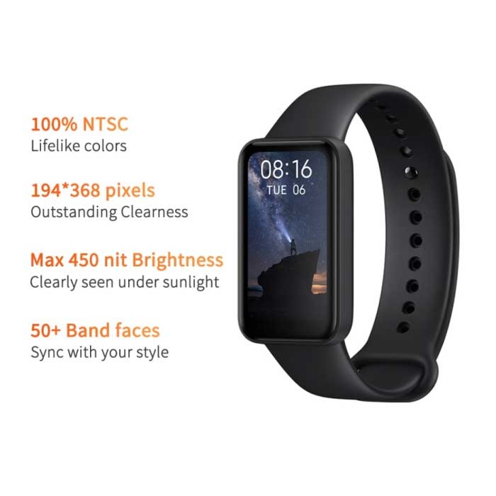 Xiaomi Redmi Smart Band Pro - Smartwatch Bracelet en Silicone Fitness