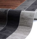 AIORIA Custodia in pelle Xiaomi 12S Ultra - Custodia antiurto con motivo legno grigio