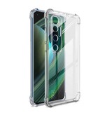 Stuff Certified® Funda Bumper Ultra Transparente Xiaomi Mi 10 - Funda Transparente Silicona TPU Antichoque