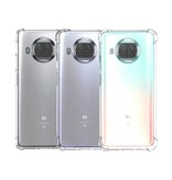 Stuff Certified® Funda Bumper Transparente Xiaomi Mi 10T - Funda Transparente Silicona TPU Antichoque