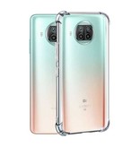 Stuff Certified® Xiaomi Mi 10T Lite Transparente Stoßfängerhülle - Klare Hülle aus Silikon TPU Anti-Shock