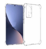 Stuff Certified® Coque Bumper Transparente Xiaomi 12 - Coque Transparente Silicone TPU Anti-Choc