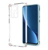 Stuff Certified® Coque Bumper Transparente Xiaomi 12 - Coque Transparente Silicone TPU Anti-Choc