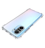 Stuff Certified® Xiaomi Poco F3 Transparant Bumper Hoesje - Clear Case Cover Silicone TPU Anti-Shock