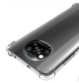 Stuff Certified® Xiaomi Poco X3 NFC Transparent Bumper Case - Przezroczysty Pokrowiec Silikon TPU Anti-Shock