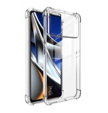 Stuff Certified® Funda Bumper Transparente Xiaomi Poco X4 Pro (5G) - Funda Transparente Silicona TPU Antichoque