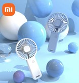 Xiaomi Przenośny wentylator z akumulatorem — akumulatorowy wentylator ręczny z uchwytem na telefon niebieski