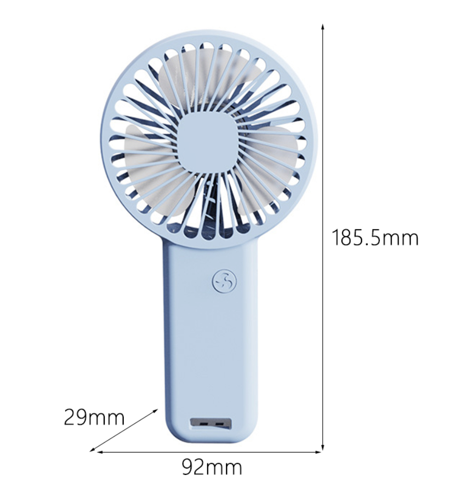 Xiaomi Rechargeable Portable Fan - Battery Handheld Fan with Phone Holder Pink