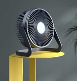 Xiaomi Draagbare Bureau Ventilator - 360° Roterende Handventilator Donkerblauw