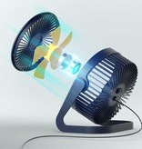 Xiaomi Ventilateur de Bureau Portable - Ventilateur Portatif Rotatif à 360° Bleu Foncé