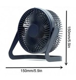 Xiaomi Ventilador de escritorio portátil - Ventilador de mano giratorio de 360° Azul oscuro