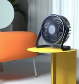 Xiaomi Ventilateur de Bureau Portable - Ventilateur Portatif Rotatif à 360° Orange