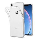 Stuff Certified® Coque en TPU en silicone transparente pour iPhone XR