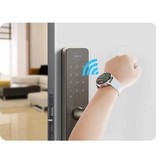 SACOSDING Montre Smartwatch Fitness Sport Activity Tracker - NFC / ECG / GPS / IP68 - Bracelet Métal Doré