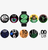SACOSDING Smartwatch Fitness Sportowy zegarek do śledzenia aktywności – NFC / EKG / GPS / IP68 – metalowy pasek w kolorze czarnym