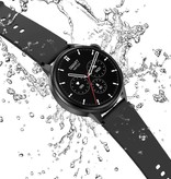 SACOSDING Smartwatch Fitness Sportowy zegarek do śledzenia aktywności - NFC / EKG / GPS / IP68 - silikonowy pasek szary