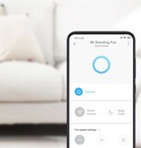 Xiaomi Mi Fan 2 Ventilatore da Terra - App Mi Home Girevole Regolabile Bianco