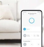 Xiaomi Ventilateur sur pied Mi Fan 2 - Mi Home App rotatif réglable blanc