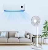 Xiaomi Ventilateur sur pied Mi Fan 2 - Mi Home App rotatif réglable blanc