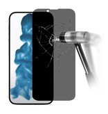 Stuff Certified® Lot de 4 protecteurs d'écran de confidentialité iPhone 14 Pro Full Cover - Film de verre trempé Verre trempé