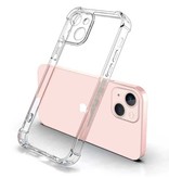 Stuff Certified® Funda protectora transparente para iPhone 14 - Funda transparente de silicona a prueba de golpes