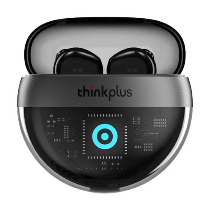 Bezprzewodowe słuchawki ThinkPlus T40 - Słuchawki douszne TWS Słuchawki Bluetooth 5.2 Słuchawki douszne Czarne