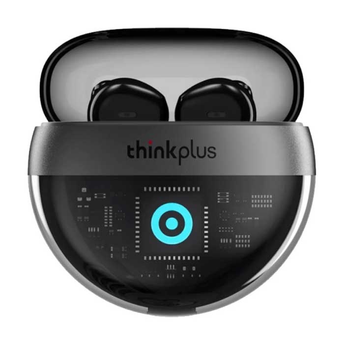 Écouteurs sans fil ThinkPlus T40 - Écouteurs TWS Écouteurs Bluetooth 5.2 Écouteurs Écouteurs Noir