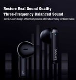 Lenovo Think Plus T40 Draadloze Oortjes - TWS Oordopjes Bluetooth 5.2 Earphones Earbuds Oortelefoon Zwart