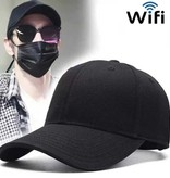 YIKIXI Hat Camcorder - 4K UHD WiFi Überwachungskamera Cap / Klak mit App Schwarz