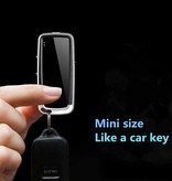 YPAY Mini caméscope - Caméra de sécurité porte-clés HD avec écran LED Noir