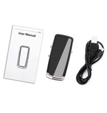 YPAY Mini Camcorder - Keychain Security Camera HD with LED Display Black