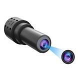 JOGYYO Mini telecamera di sicurezza - Videocamera HD con rilevamento del movimento e visione notturna nera