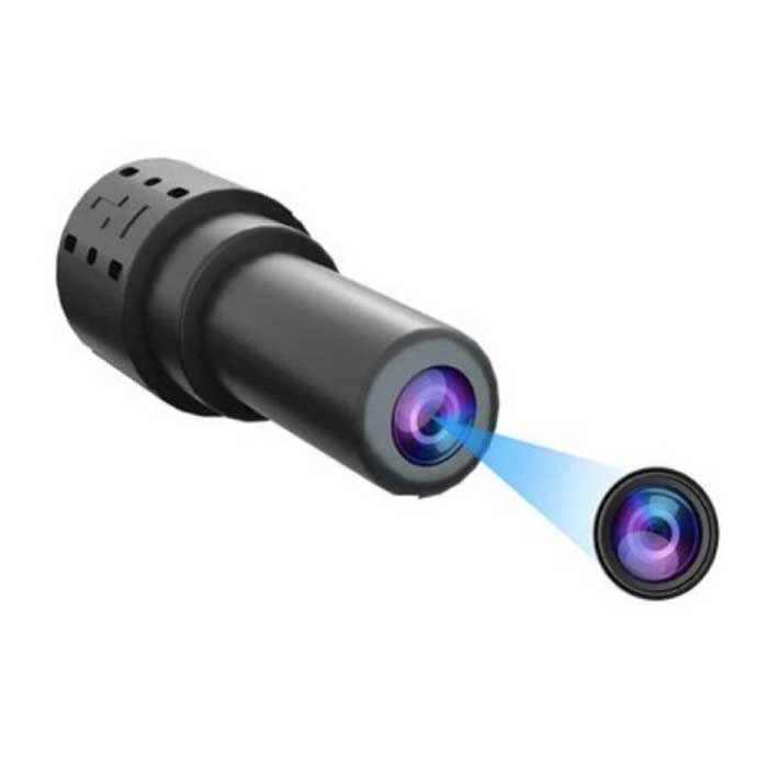 Mini cámara de seguridad - Videocámara HD Detección de movimiento Visión nocturna Negro