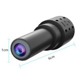 JOGYYO Mini cámara de seguridad - Videocámara HD Detección de movimiento Visión nocturna Negro