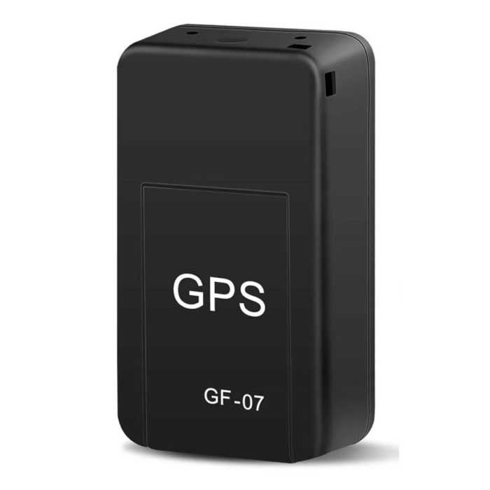 GF-07 Tracker GPS magnétique - Localisateur en temps réel de sécurité de voiture Noir