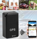 ACEHE GF-07 Localizzatore GPS magnetico - Localizzatore in tempo reale di sicurezza auto nero