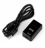 ACEHE Rastreador GPS magnético GF-07 - Localizador en tiempo real de seguridad para automóviles Negro