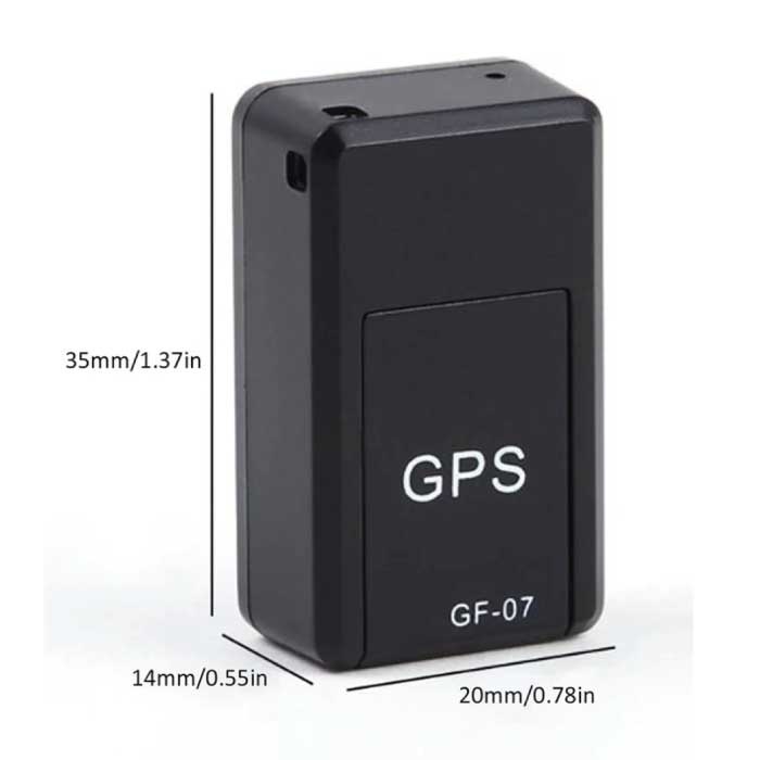 GF-07 Tracker GPS magnétique - Localisateur en temps réel de sécurité  automobile