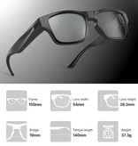 Stuff Certified® Lunettes Caméscope - Caméra de Sécurité DVR Lunettes 1080p