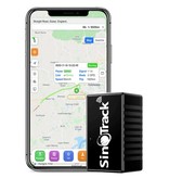 SinoTrack Localizzatore GPS magnetico - Localizzatore in tempo reale di sicurezza persa auto nero - Copy