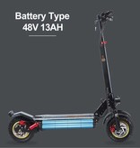 Bezior S1 Scooter elettrico pieghevole Smart E Step fuoristrada - 1000W - 45 km/h - Ruote da 10 pollici - Batteria 13Ah