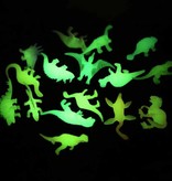 Stuff Certified® Glow in the Dark Dinosaurier-Spielset 16-teilig – Leuchtende Dino-Spielzeugfiguren für Kinder