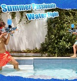 Stuff Certified® Gel Blaster elettrico con 20.000 palline - Pistola giocattolo ad acqua modello MP5 blu