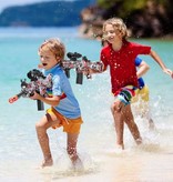 Csnoobs Pistola elettrica in gel con 10.000 palline - Modello M416 Giocattolo acquatico in schiuma rosso