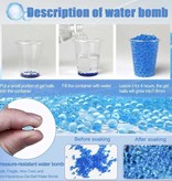 Csnoobs Electric Gel Blaster with 10,000 Balls - M416 Model Water Toy Foam Shooter Red