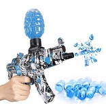 Csnoobs Elektryczny blaster żelowy z 10 000 kulek - AK47 Model Water Toy Gun Blue