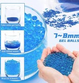 Csnoobs Blaster de gel eléctrico con 10,000 bolas - Pistola de juguete de agua modelo Glock azul