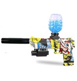 Csnoobs Pistola elettrica a gel con 10.000 palline - Pistola giocattolo ad acqua modello pistola gialla