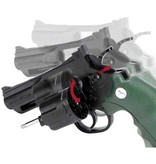 Csnoobs Blaster elettrico per gel 500 sfere - Pistola giocattolo ad acqua modello .357 Magnum bianca