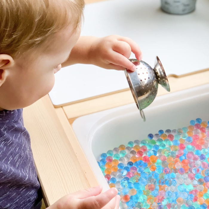 Stuff Certified® Bolas de Gel Absorbente de Agua 50,000 Piezas - 8mm Orbeez Water Pearls Red